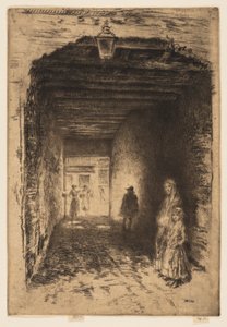 物乞い 作： James Abbott McNeill Whistler