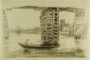 ブロードブリッジ 作： James Abbott McNeill Whistler