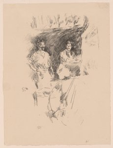 ザ・ブラザーズ 作： James McNeill Whistler