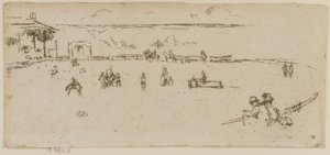 バッキングホース、ワイルドウェスト 作： James Abbott McNeill Whistler
