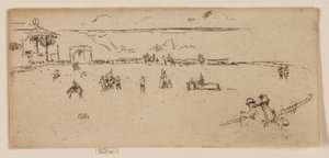 バッキングホース、ワイルドウエスト 作： James Abbott McNeill Whistler