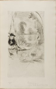 キャンプ 作： James Abbott McNeill Whistler