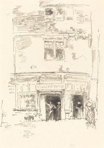 時計職人、パンポル 作： James Abbott McNeill Whistler