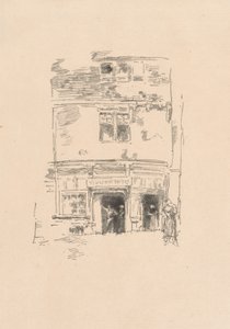 時計職人、パンポル 作： James Abbott McNeill Whistler