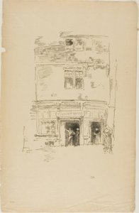 時計職人、パンポル 作： James Abbott McNeill Whistler