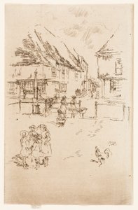 コックとポンプ 作： James Abbott McNeill Whistler