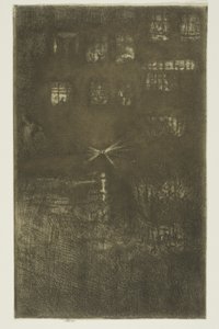 ダンスハウス: ノクターン 作： James Abbott McNeill Whistler
