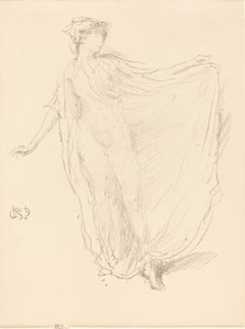 踊る少女 作： James Abbott McNeill Whistler
