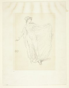 踊る少女 作： James Abbott McNeill Whistler