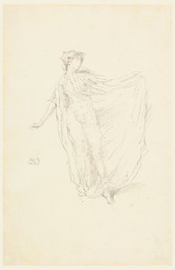 踊る少女 作： James Abbott McNeill Whistler