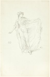 踊る少女 作： James Abbott McNeill Whistler
