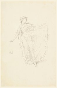 ザ・ダンシング・ガール」1890年 作： James Abbott McNeill Whistler