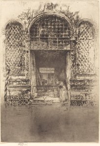 戸口 作： James Abbott McNeill Whistler