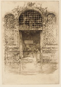 戸口 作： James Abbott McNeill Whistler