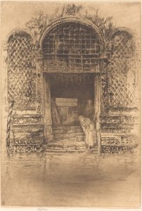 戸口 作： James Abbott McNeill Whistler