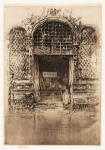 戸口 作： James Abbott McNeill Whistler
