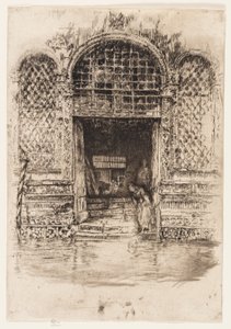 戸口 作： James Abbott McNeill Whistler