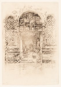 戸口 作： James Abbott McNeill Whistler