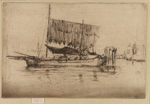 漁船 作： James Abbott McNeill Whistler