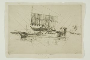 漁船 作： James Abbott McNeill Whistler