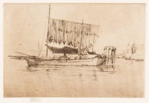 漁船 作： James Abbott McNeill Whistler