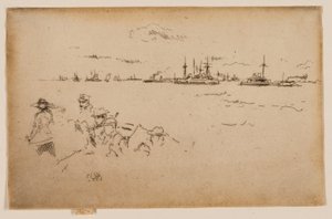 フリート: モニター 作： James Abbott McNeill Whistler