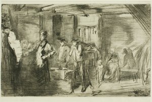 フォージ 作： James Abbott McNeill Whistler