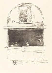 フォージ、パッサージュ・デュ・ドラゴン 作： James Abbott McNeill Whistler