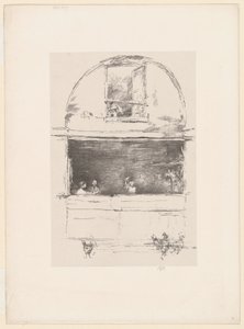 フォージ、パッサージュ・デュ・ドラゴン 作： James Abbott McNeill Whistler