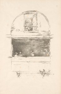 フォージ、パッサージュ・デュ・ドラゴン 作： James Abbott McNeill Whistler