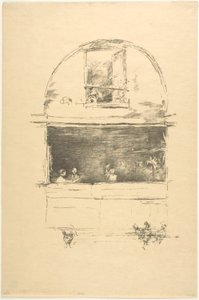 フォージ、パッサージュ・デュ・ドラゴン 作： James Abbott McNeill Whistler