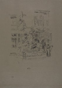 ガーデンポーチ 作： James Abbott McNeill Whistler