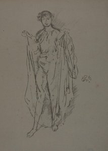 女の子 作： James Abbott McNeill Whistler