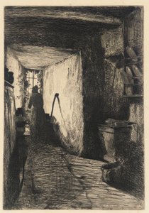 キッチン 作： James Abbott McNeill Whistler