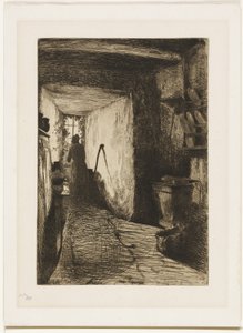 キッチン 作： James Abbott McNeill Whistler