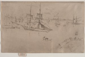 ラグーン、正午 作： James McNeill Whistler
