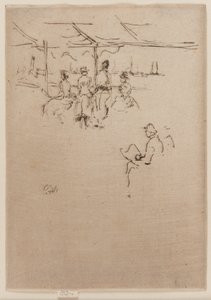 着陸段階、牛 作： James Abbott McNeill Whistler