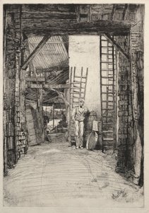 ライムバーナー 作： James McNeill Whistler