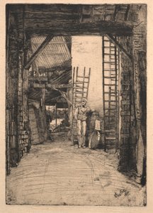 ライムバーナー 作： James McNeill Whistler