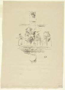 ザ リトル バルコニー 作： James Abbott McNeill Whistler