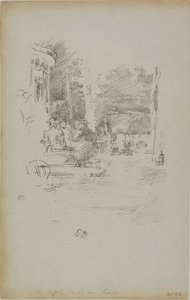 ザ リトル カフェ オー ボワ 作： James McNeill Whistler