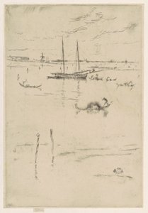 ザ リトル ラグーン 作： James Abbott McNeill Whistler