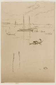 ザ リトル ラグーン 作： James Abbott McNeill Whistler