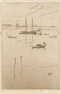 ザ リトル ラグーン 作： James Abbott McNeill Whistler