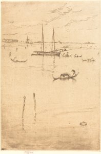ザ リトル ラグーン 作： James Abbott McNeill Whistler