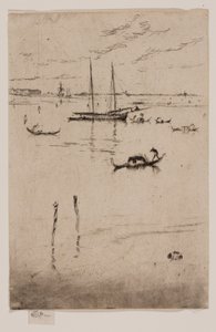 ザ リトル ラグーン 作： James Abbott McNeill Whistler