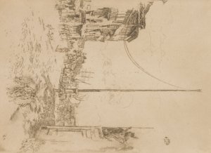 リトルマスト 作： James Abbott McNeill Whistler