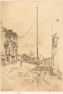 リトルマスト 作： James Abbott McNeill Whistler