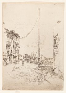 リトルマスト 作： James Abbott McNeill Whistler