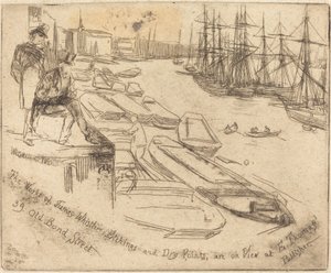 ザ リトル プール 作： James Abbott McNeill Whistler